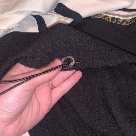 Women's Zara basic color blocked cropped hoodie casual streetwear fall - Picture 5 of 6